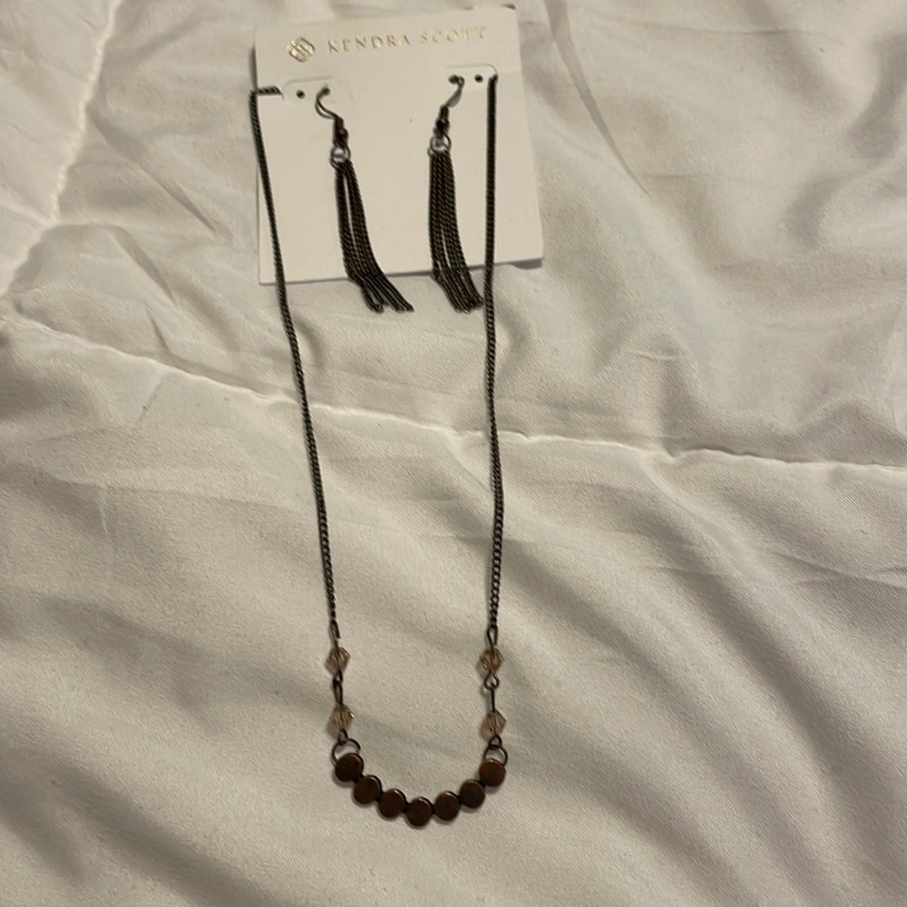 Bronze necklace